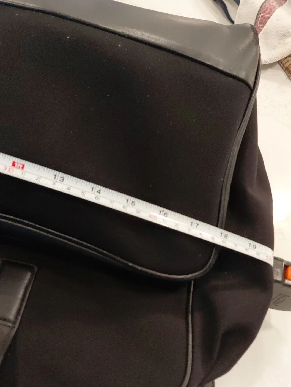 Tumi Black Men's Duffel Bag with Shoulder Strap